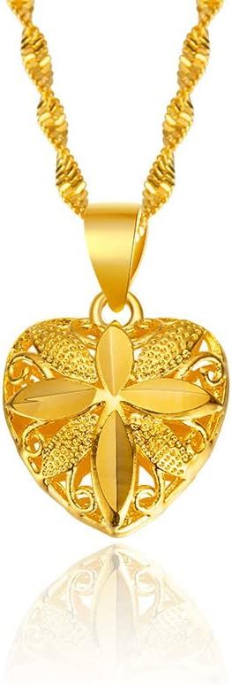 Premium Gold Heart Necklace