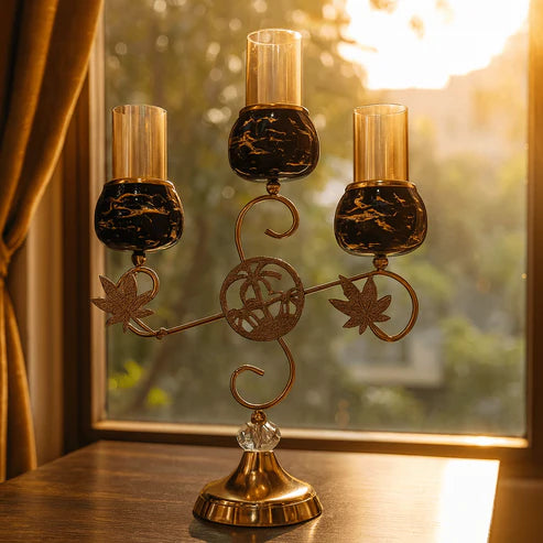 Luxury 3- Head Candle Holder
