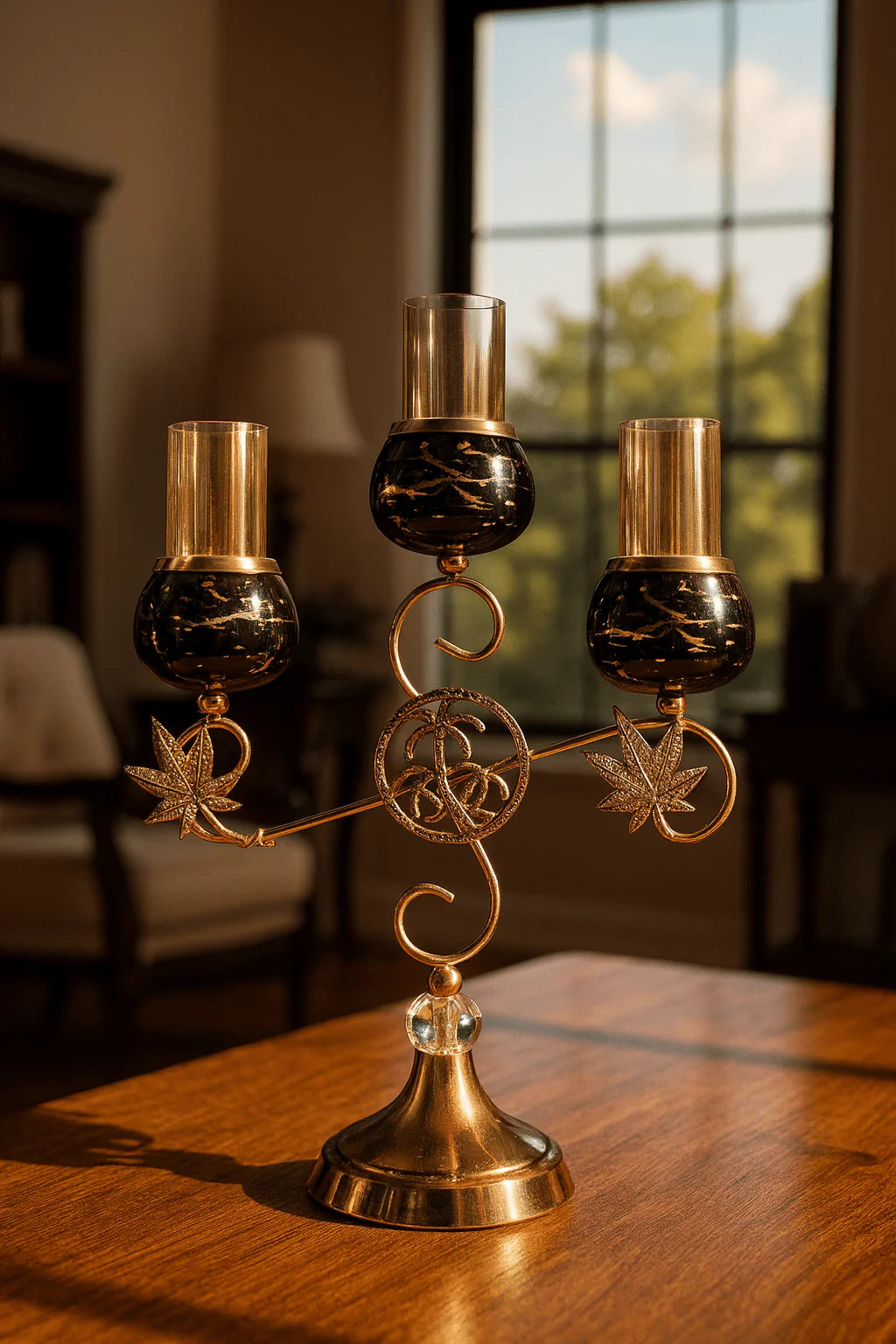 Luxury 3- Head Candle Holder