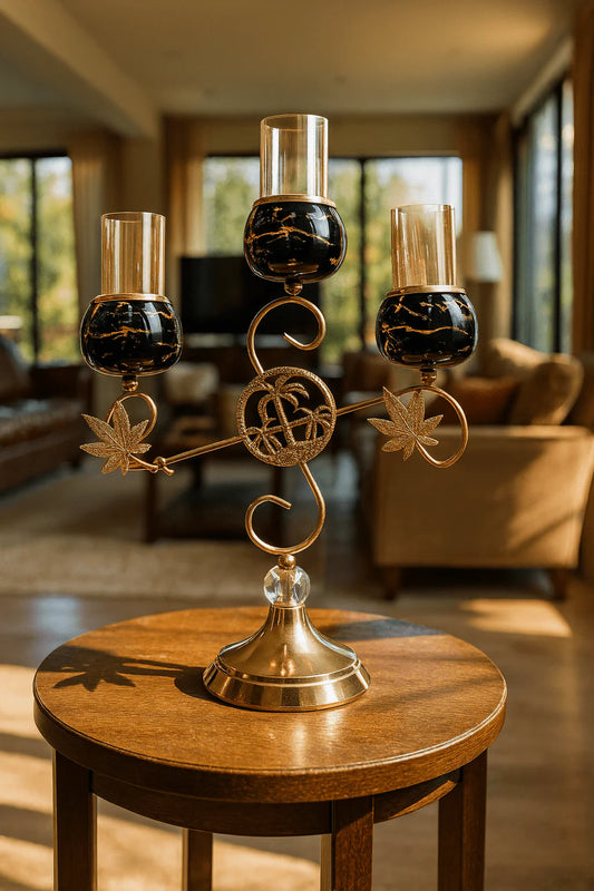 Luxury 3- Head Candle Holder